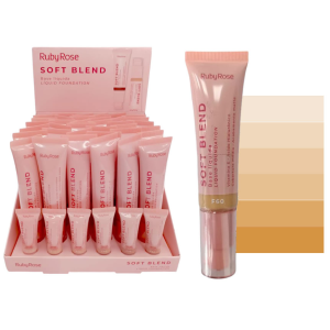 BASE SOFT BLEND RUBY ROSE CX 36 PÇS