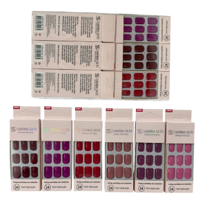 UNHAS POSTIÇAS SABRINA SATO PCT 12 PÇS