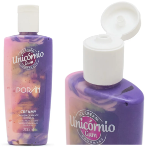 HIDRATANTE CORPORAL CREAMY ICE CREAM UNICÓRNIO GUM PORAN