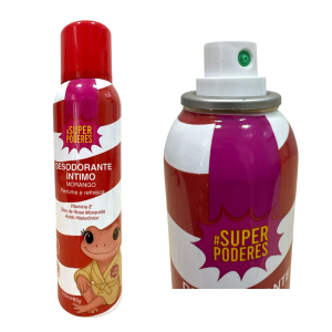 DESODORANTE PARA VIRILHA MORANGO SUPER PODERES