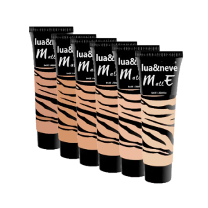 6 UNDS BASE MATTE CORES CLARAS LUA&NEVE