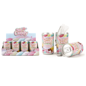 LENÇO DEMAQUILANTE WE CANDY CX 12 PÇS