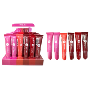 LIP GLOSS COLOR FINISH PINK 21 CX 36 PÇS