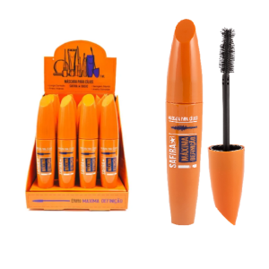 MÁSCARA DE CÍLIOS MÁXIMA DEFINIÇÃO SAFIRA CX 16 PÇS