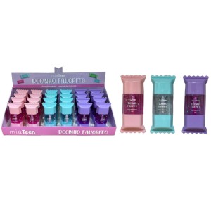 GLOSS HIDRATANTE DOCINHO FAVORITO MIA TEEN CX 24 PÇS