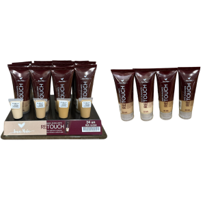 BASE CREMOSA RETOUCH AMAR MAKE CX 12 PÇS