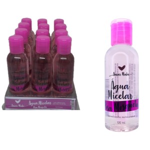 ÁGUA MICELAR ROSA MOSQUETA AMAR MAKE CX 12 PÇS