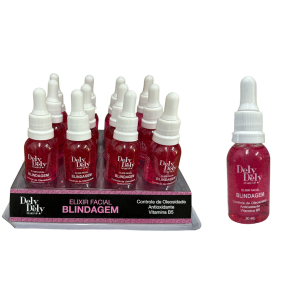 SÉRUM ELIXIR FACIAL BLINDAGEM DELY DELY CX 12 PÇS