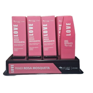PRIMER ROSA MOSQUETA MAX LOVE CX 36 PÇS