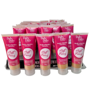 BASE MATTE VEGANA SOFT FOCUS DELY DELY CX 30 PÇS