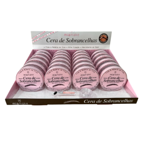 CERA DE SOBRANCELHA MIA MAKE CX 24 PÇS